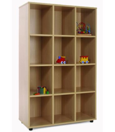 MUEBLE MEDIO 12 CASILLAS HAYA MOBEDUC 600305HP18