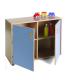 MUEBLE BAJO ARMARIO 4 CASILLAS 2 PUERTAS HAYA MOBEDUC 600204HPS18