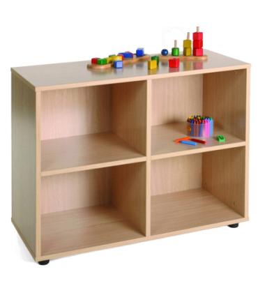 MUEBLE BAJO 4 CASILLAS HAYA MOBEDUC 600203HP18