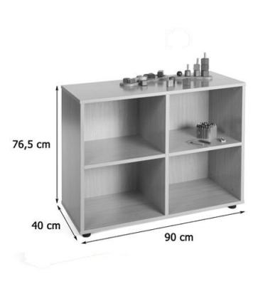 MUEBLE BAJO 4 CASILLAS HAYA MOBEDUC 600203HP18