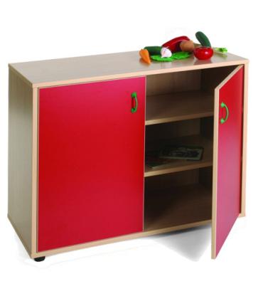 MUEBLE BAJO ARMARIO 3 ESTANTES HAYA MOBEDUC 600202HPS18