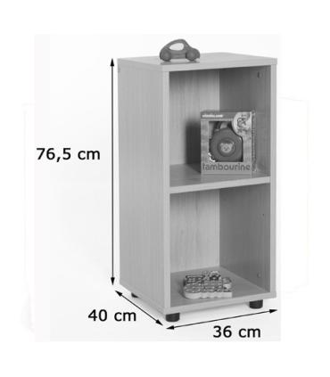 MUEBLE BAJO ESTANTERÍA 360 HAYA MOBEDUC 600215HP18