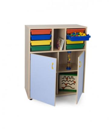 MUEBLE INTERMEDIO ARMARIO Y CUBETERO 900 HAYA MOBEDUC 600817HPS18