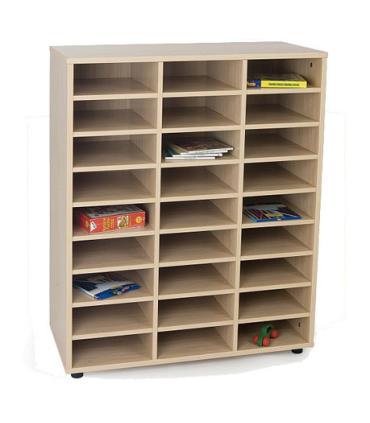 MUEBLE INTERMEDIO 27 CASILLAS HAYA MOBEDUC 600814HP18