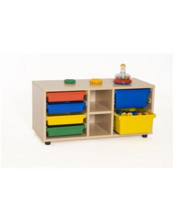 MUEBLE SUPERBAJO CUBETERO 900 HAYA MOBEDUC 600112HP18