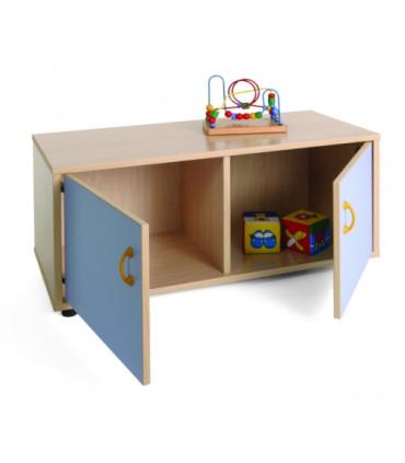 MUEBLE SUPERBAJO ARMARIO 2 CASILLAS HAYA MOBEDUC 600106HPS18