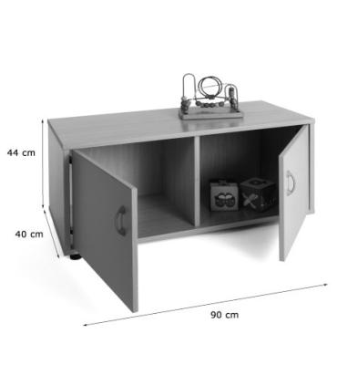 MUEBLE SUPERBAJO ARMARIO 2 CASILLAS HAYA MOBEDUC 600106HPS18