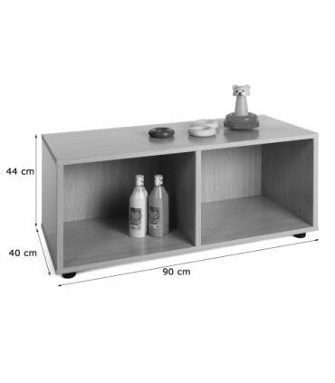 MUEBLE SUPERBAJO 2 CASILLAS HAYA MOBEDUC 600105HP18