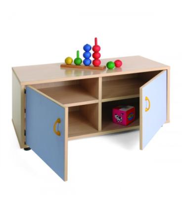 MUEBLE SUPERBAJO ARMARIO 4 CASILLAS HAYA MOBEDUC 600104HPS18