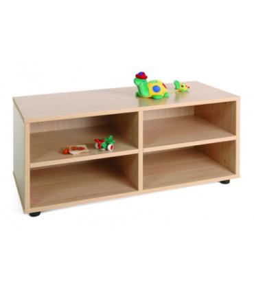 MUEBLE SUPERBAJO 4 CASILLAS HAYA MOBEDUC 600103HP18