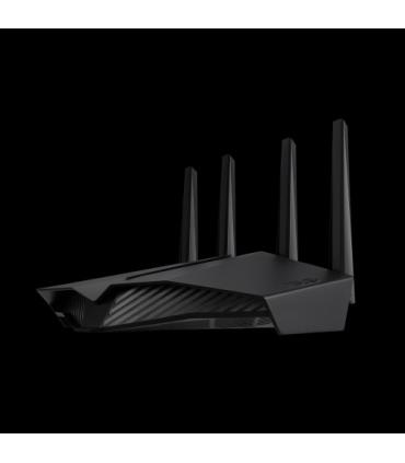 ASUS RT-AX82U router inalámbrico Doble banda (2,4 GHz / 5 GHz) Gigabit Ethernet Negro