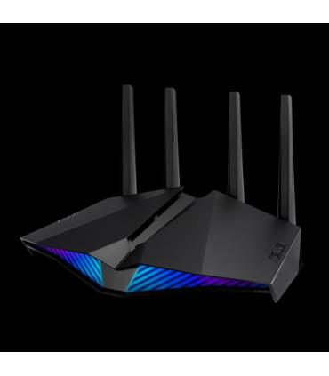 ASUS RT-AX82U router inalámbrico Doble banda (2,4 GHz / 5 GHz) Gigabit Ethernet Negro