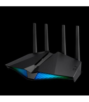 ASUS RT-AX82U router inalámbrico Doble banda (2,4 GHz / 5 GHz) Gigabit Ethernet Negro