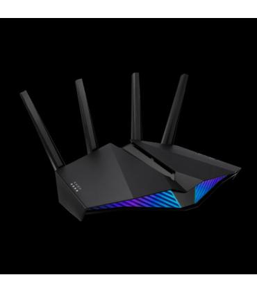 ASUS RT-AX82U router inalámbrico Doble banda (2,4 GHz / 5 GHz) Gigabit Ethernet Negro