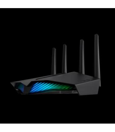 ASUS RT-AX82U router inalámbrico Doble banda (2,4 GHz / 5 GHz) Gigabit Ethernet Negro