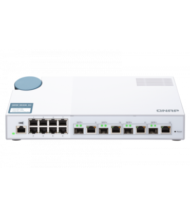 QNAP QSW-M408-4C switch Gestionado L2 Gigabit Ethernet (10/100/1000) Blanco