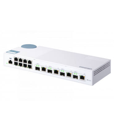 QNAP QSW-M408-4C switch Gestionado L2 Gigabit Ethernet (10/100/1000) Blanco
