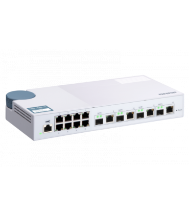 QNAP QSW-M408-4C switch Gestionado L2 Gigabit Ethernet (10/100/1000) Blanco