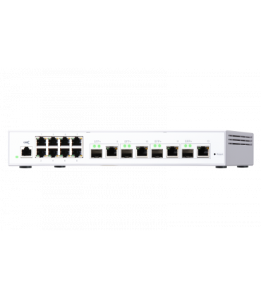 QNAP QSW-M408-4C switch Gestionado L2 Gigabit Ethernet (10/100/1000) Blanco