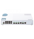 QNAP QSW-M408-2C switch Gestionado L2 10G Ethernet (100/1000/10000) Blanco