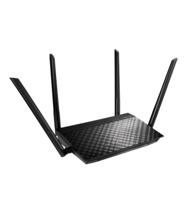 ASUS RT-AC1300G PLUS V3 router inalámbrico Gigabit Ethernet Doble banda (2,4 GHz / 5 GHz) 4G Negro