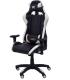 SILLA GAMING PARAISO SIMIL PIEL NEGRO Y BLANCO PIQUERAS Y CRESPO 7216DBSPNE