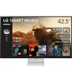 LG Smart Monitor 42.5" LED IPS UHD 4K HDR 10 - WebOS, HDMI, USB-C - Altavoces - VESA 100x100