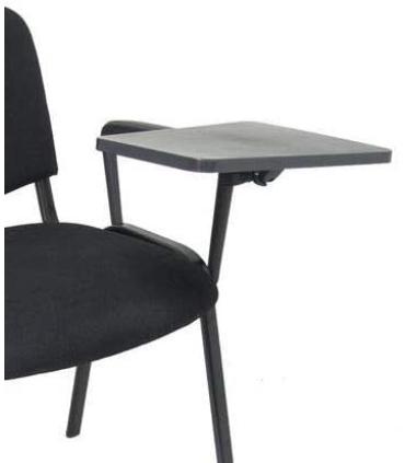 BRAZO IZQUIERDO + PALA ABATIBLE IZQUIERDA COLOR NEGRO PIQUERAS Y CRESPO B6IMI