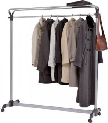 PERCHERO ALBA DE GRAN CAPACIDAD CON RUEDAS 540X1530X1715 MM GRIS ARCHIVO 2000 ALPMGROUP3 GS