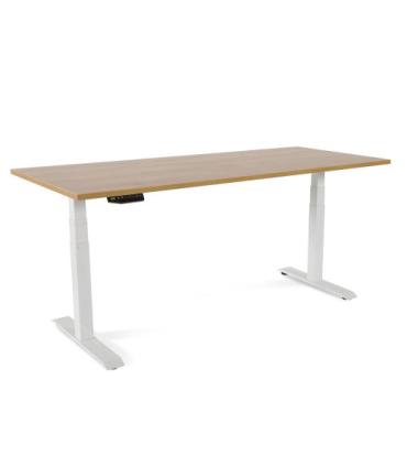 MESA 180CM REGULABLE EN ALTURA ELECTRICAMENTE. TABLERO COLOR ROBLE ROCADA 2003XCR08