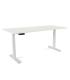 MESA 180CM REGULABLE EN ALTURA ELECTRICAMENTE. TABLERO COLOR BLANCO ROCADA 2003XCR04