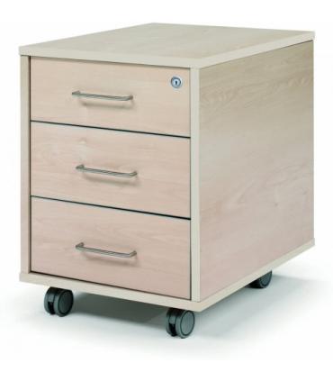 CAJONERA BUCK MOVIL 3 CAJONES. COLOR: ESTRUCTURA HAYA / FRONTAL HAYA ROCADA 4003AA01