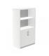 ARMARIO MEDIO CON PUERTAS BAJAS 156X90X45 ESTRUCTURA BLANCA/PUERTAS BLANCO ROCADA 1057AW04V24