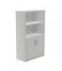 ARMARIO MEDIO CON PUERTAS BAJAS 156X90X45 ESTRUCTURA ALUMINIO/PUERTAS GRIS ROCADA 1057AN02V24