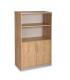 ARMARIO MEDIO CON PUERTAS BAJAS 156X90X45 ESTRUCTURA ROBLE/PUERTAS ROBLE ROCADA 1057AR08V24