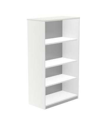 ARMARIO ESTANTERIA MEDIO SIN PUERTAS 156X90X45 ESTRUCTURA BLANCA/TAPA BLANCO ROCADA 1055AW04V24