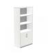 ARMARIO ALTO CON PUERTAS BAJAS 195X90X45 ESTRUCTURA BLANCA/PUERTAS BLANCO ROCADA 1103AW04V24
