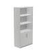 ARMARIO ALTO CON PUERTAS BAJAS 195X90X45 ESTRUCTURA ALUMINIO/PUERTAS GRIS ROCADA 1103AN02V24