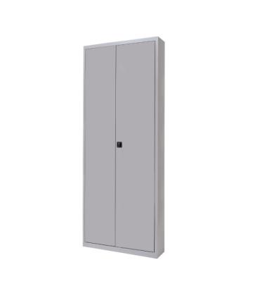 ARMARIO METÁLICO PUERTAS BATIENTES 198X102X45 INCLUYE 4 BALDAS. COLOR GRIS. MEDIDA 102X198X45CM (LAXALXPR) ROCADA 1602AC00