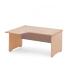 MESA DE OFICINA SERIE WORK CON FORMA DE L IZQUIERDA 180X120 HAYA/HAYA ROCADA 2054AA01V24