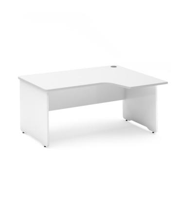 MESA DE OFICINA SERIE WORK CON FORMA DE L DERECHA 180X120 BLANCO/BLANCO ROCADA 2052AW04V24
