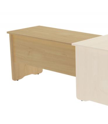 ALA PARA MESA DE OFICINA SERIE WORK 100X60 ROBLE / ROBLE ROCADA 2102AR08V24