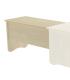 ALA PARA MESA DE OFICINA SERIE WORK 100X60 HAYA/HAYA ROCADA 2102AA01V24