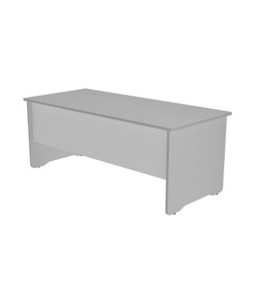 MESA DE OFICINA SERIE WORK 200X80 GRIS / GRIS ROCADA 2004AN02V24