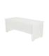 MESA DE OFICINA SERIE WORK 180X80 BLANCO / BLANCO ROCADA 2003AW04V24
