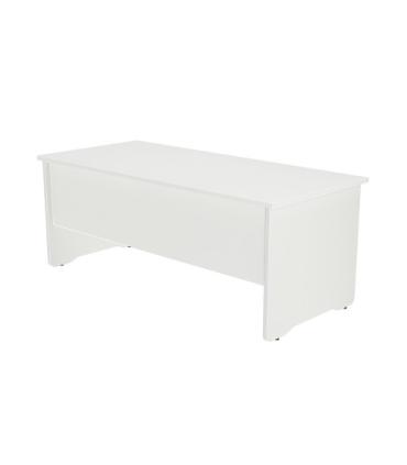 MESA DE OFICINA SERIE WORK 180X80 BLANCO / BLANCO ROCADA 2003AW04V24