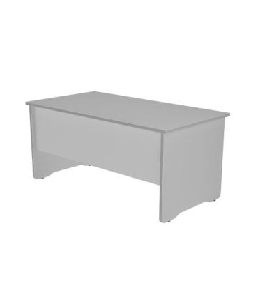 MESA DE OFICINA SERIE WORK 140X80 GRIS / GRIS ROCADA 2001AN02V24