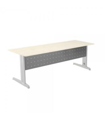 FALDÓN METÁLICO GRIS PARA MESA DE OFICINA SERIE METAL MEDIDA 180 CM. ROCADA 2937