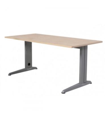 MESA DE OFICINA SERIE METAL 200X80 GRIS / HAYA ROCADA 2004AC01
