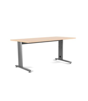 MESA DE OFICINA SERIE METAL 180X80 GRIS / HAYA ROCADA 2003AC01